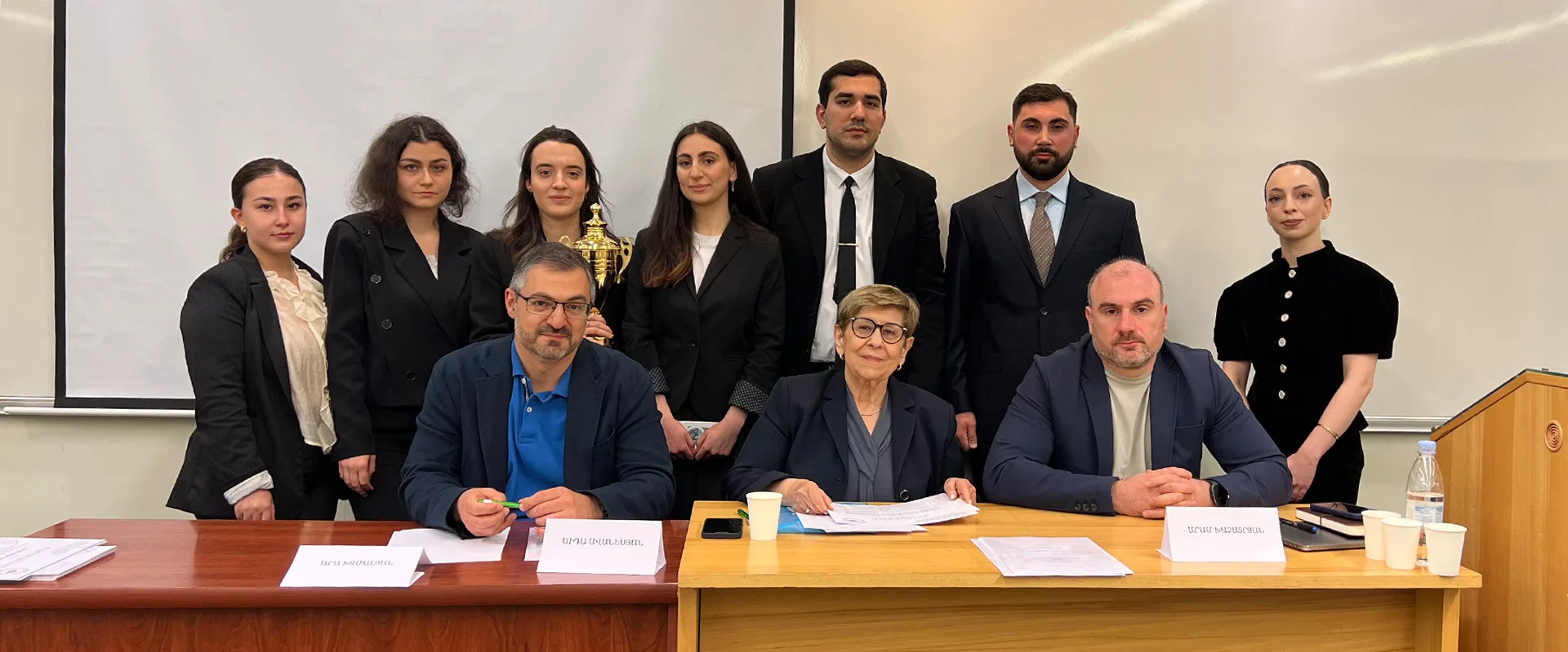 Members of the Armenian Arbitrators Association Participated as Tribunal Members in AUA’s 12th Annual Mock Arbitration Competition